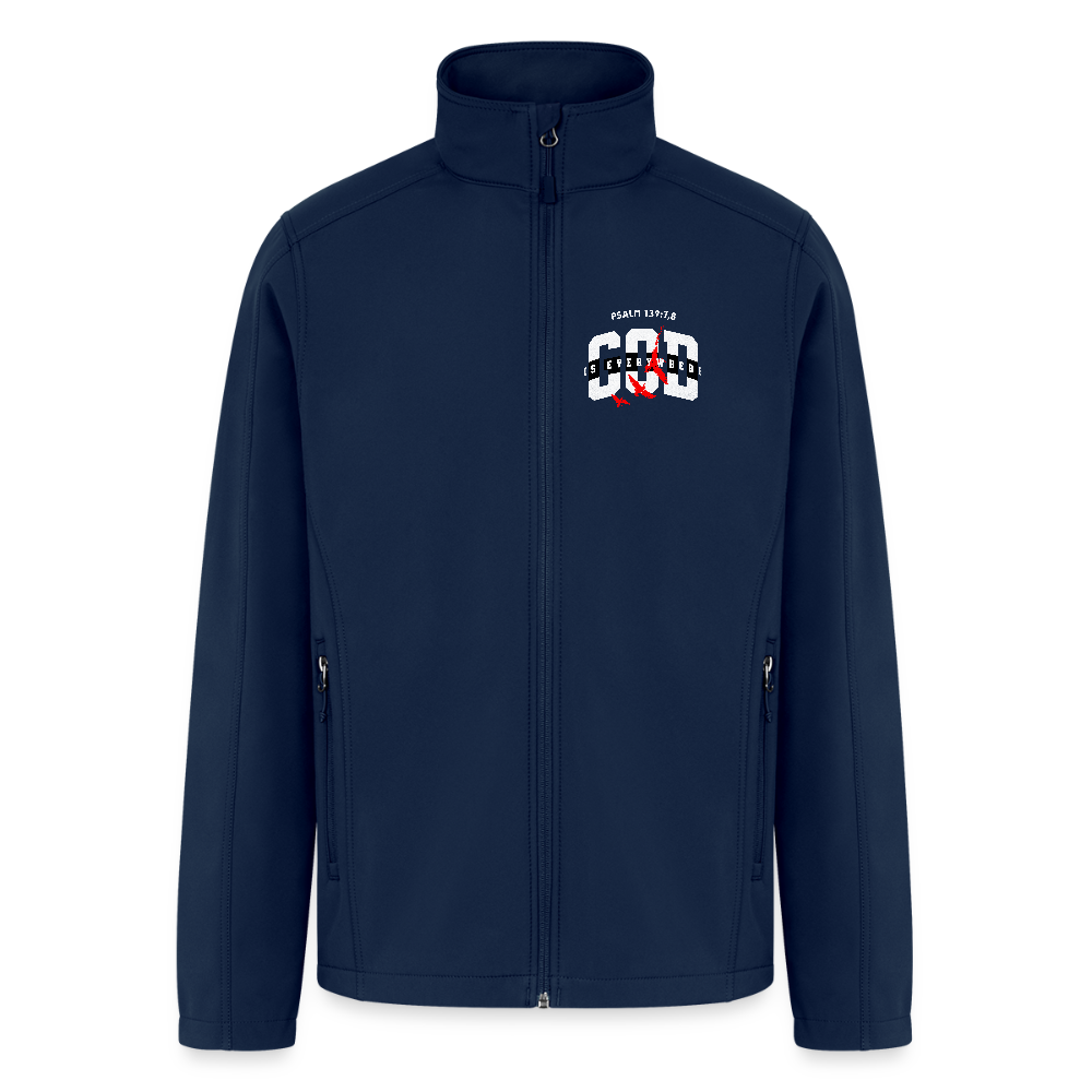 Men’s Soft Shell Jacket - navy
