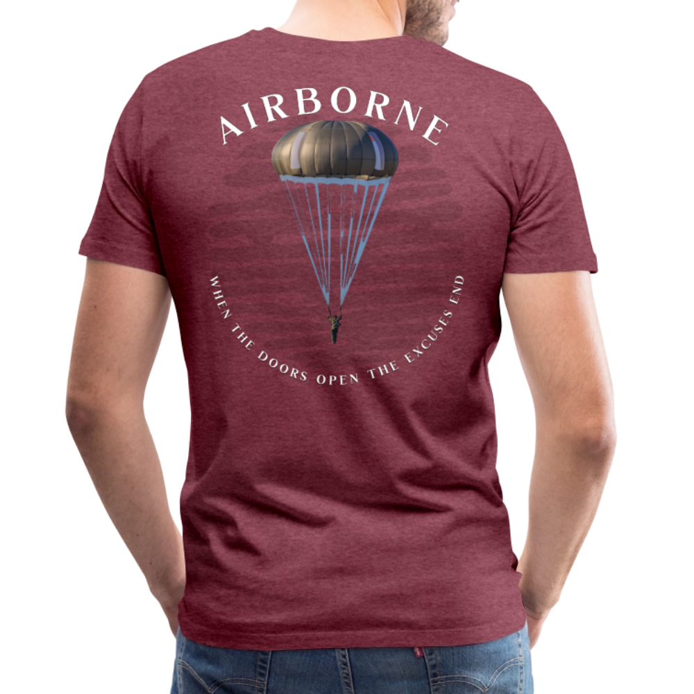 Men's Premium T-Shirt - heather burgundy