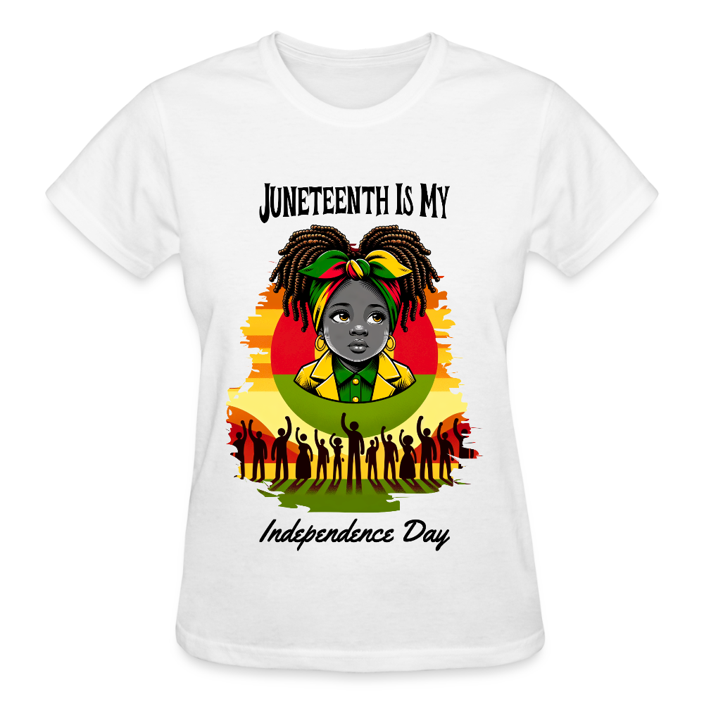 Gildan Ultra Cotton Ladies T-Shirt - white