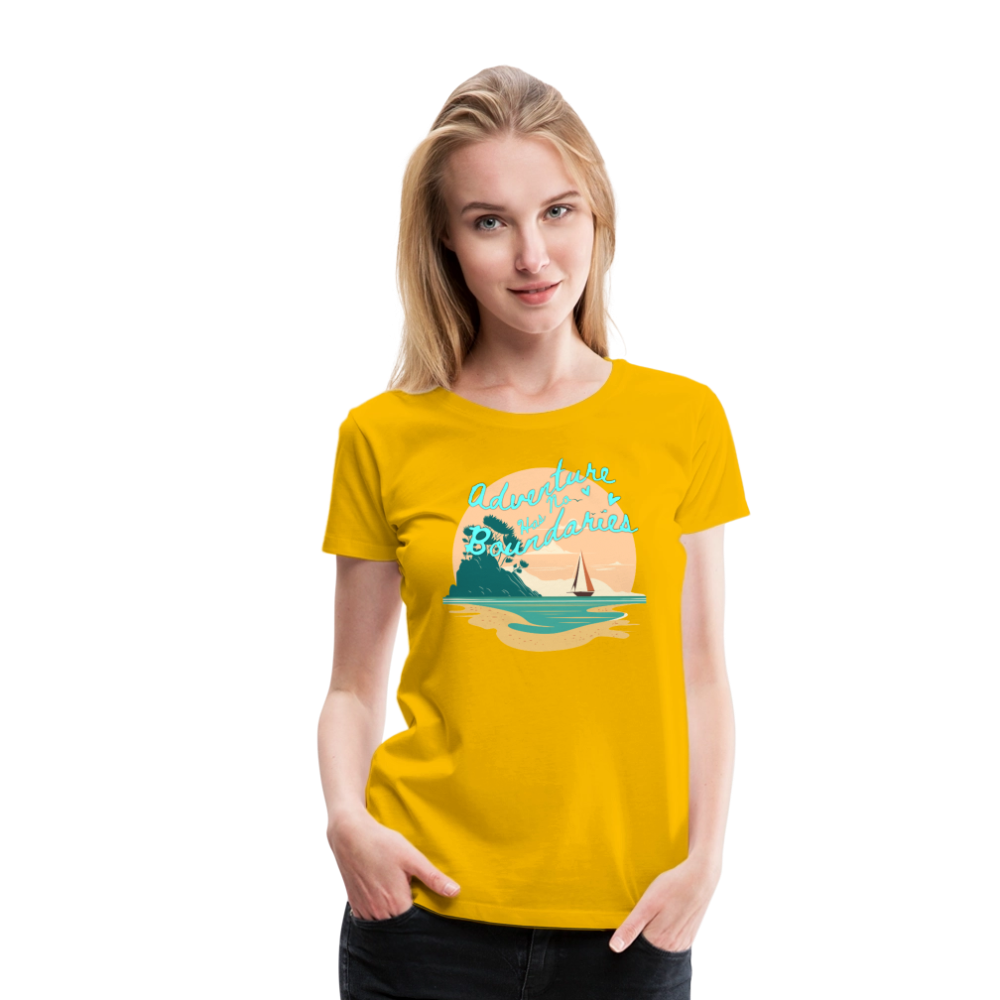 Women’s Premium T-Shirt - sun yellow