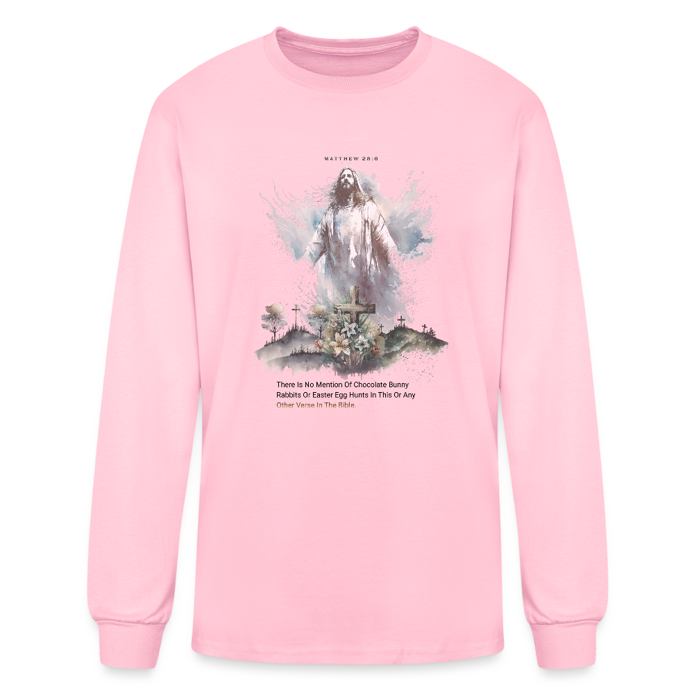 Men's Long Sleeve T-Shirt - pink