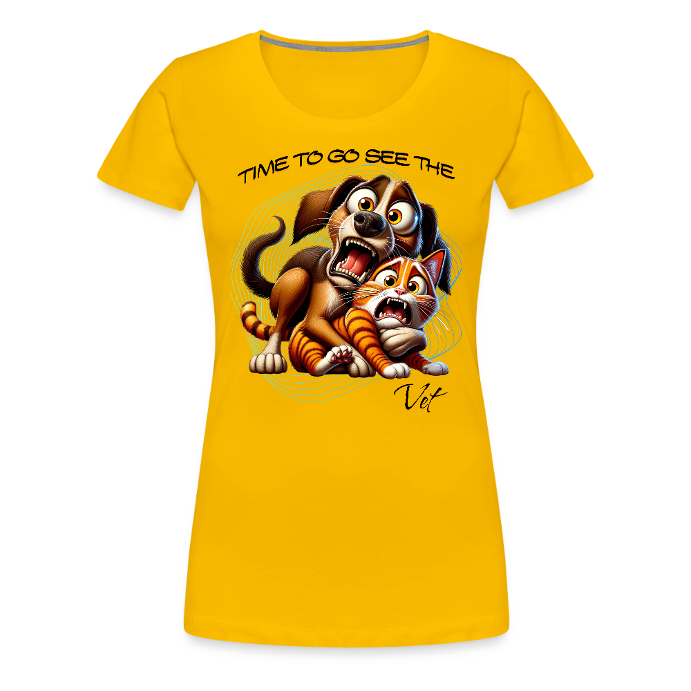 Women’s Premium T-Shirt - sun yellow