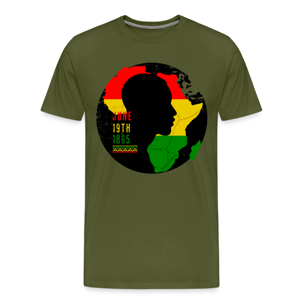 Men's Premium T-Shirt - olive green