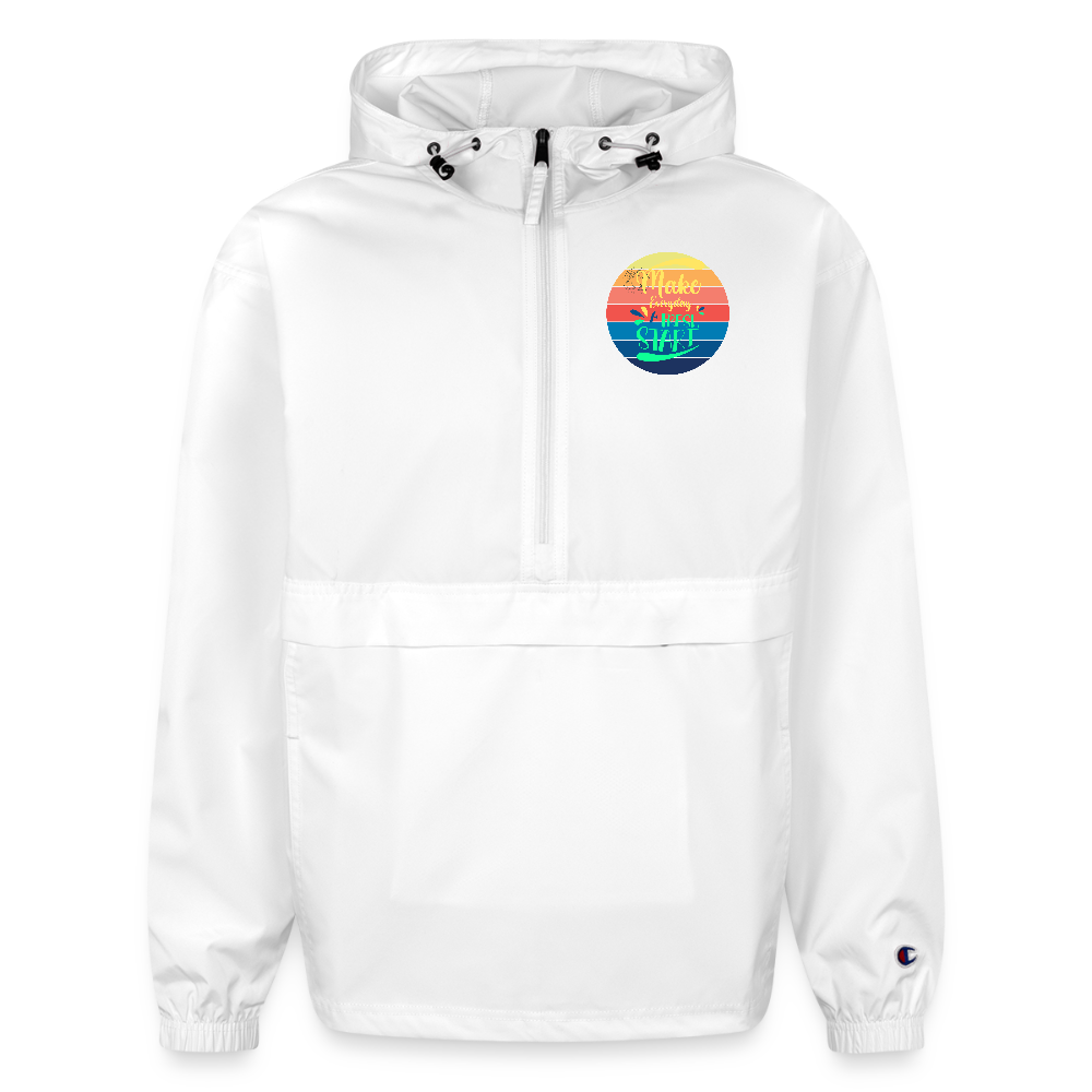 Champion Packable Jacket - white