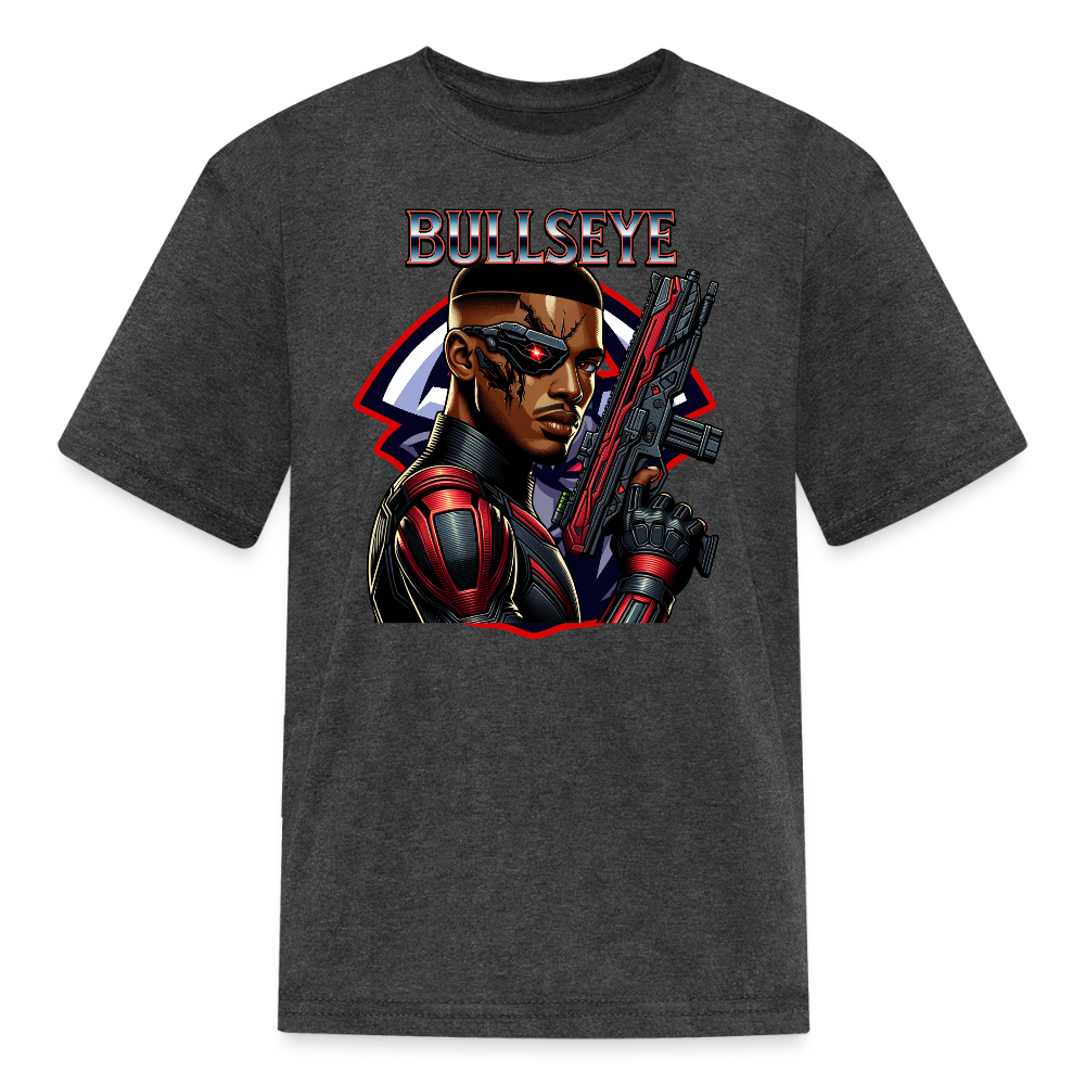 Kids' T-Shirt - heather black