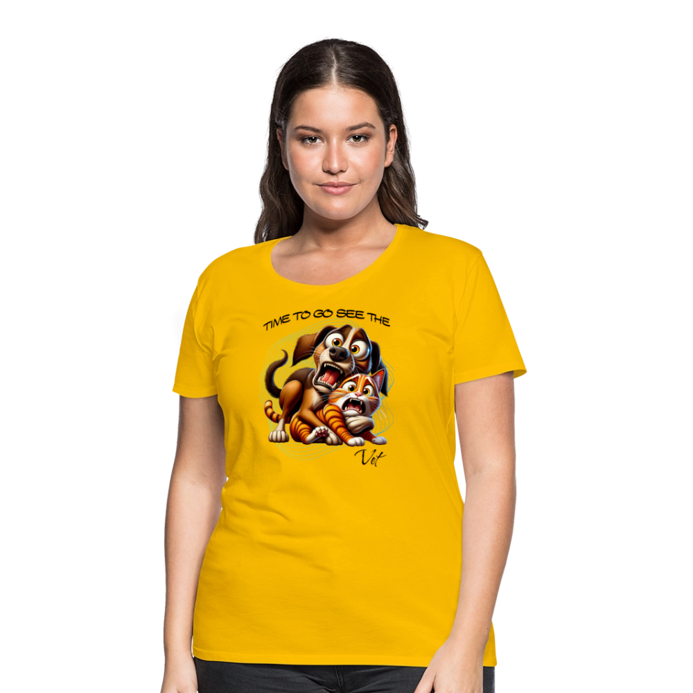 Women’s Premium T-Shirt - sun yellow