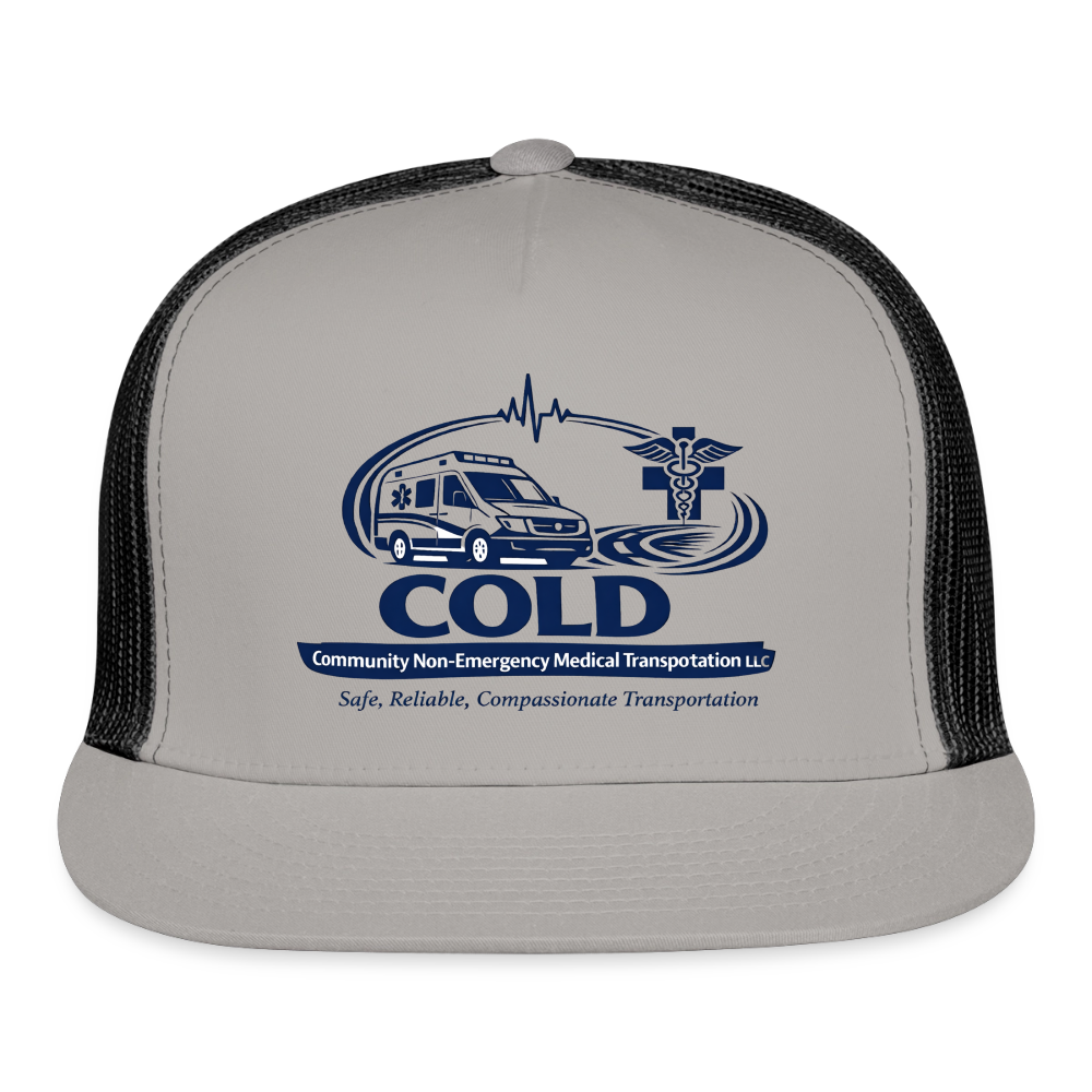Trucker Hat - gray/black