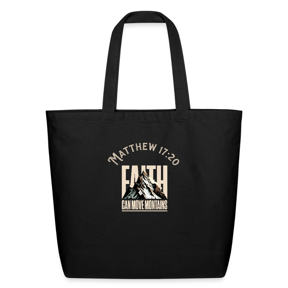 Eco-Friendly Cotton Tote - black