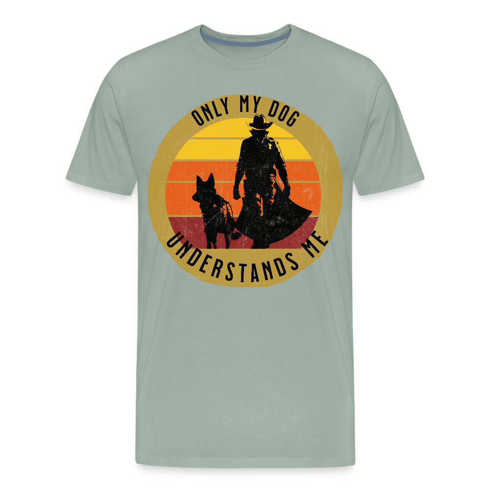 Men's Premium T-Shirt - steel green