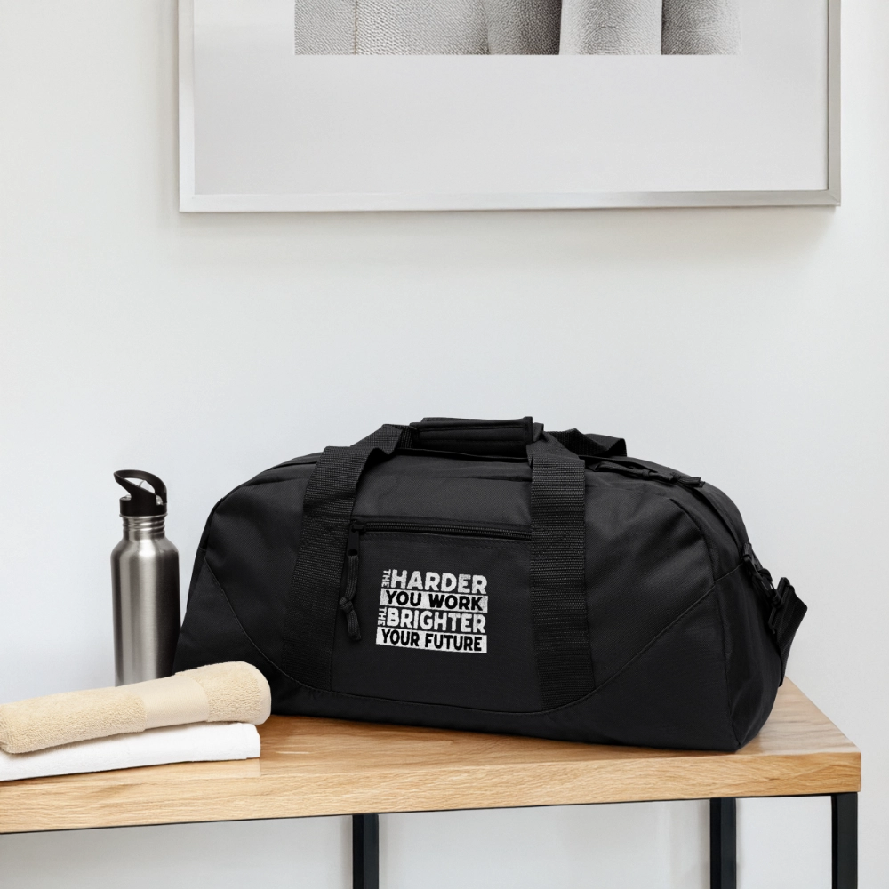 Recycled Duffel Bag - black
