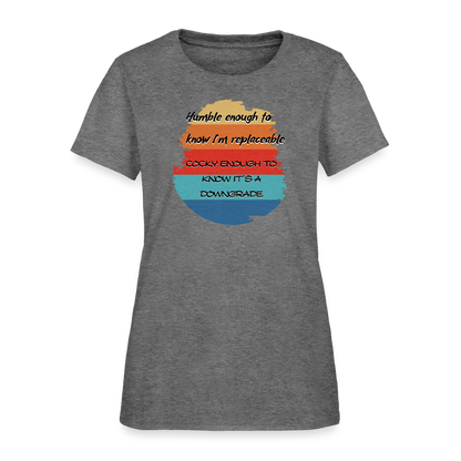 Women's T-Shirt - graphite heather