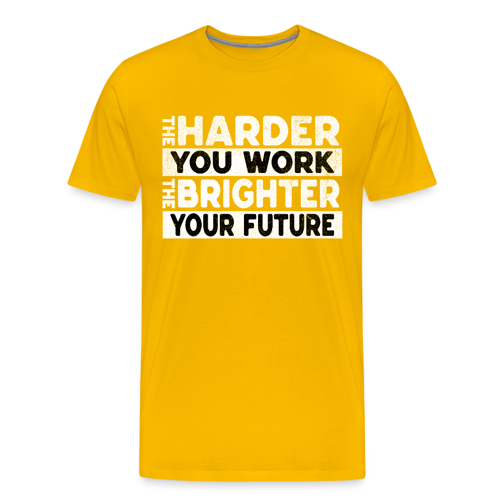 Men's Premium T-Shirt - sun yellow