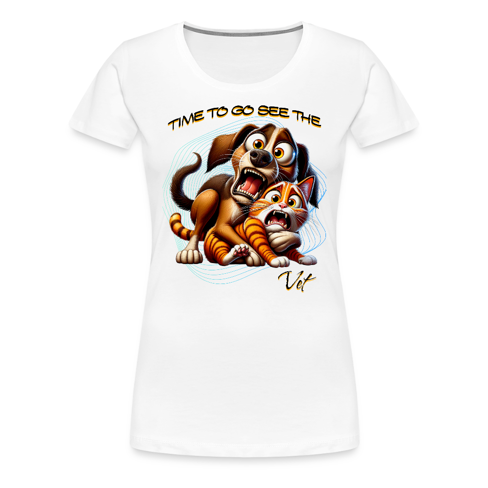 Women’s Premium T-Shirt - white