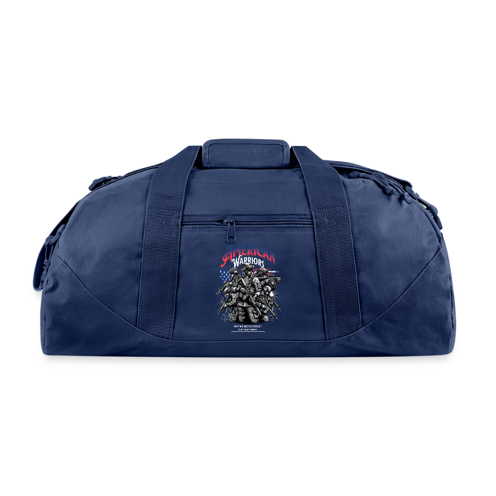 Recycled Duffel Bag - navy