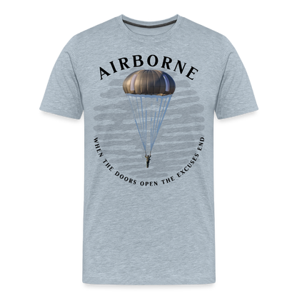 Men's Premium T-Shirt - heather ice blue