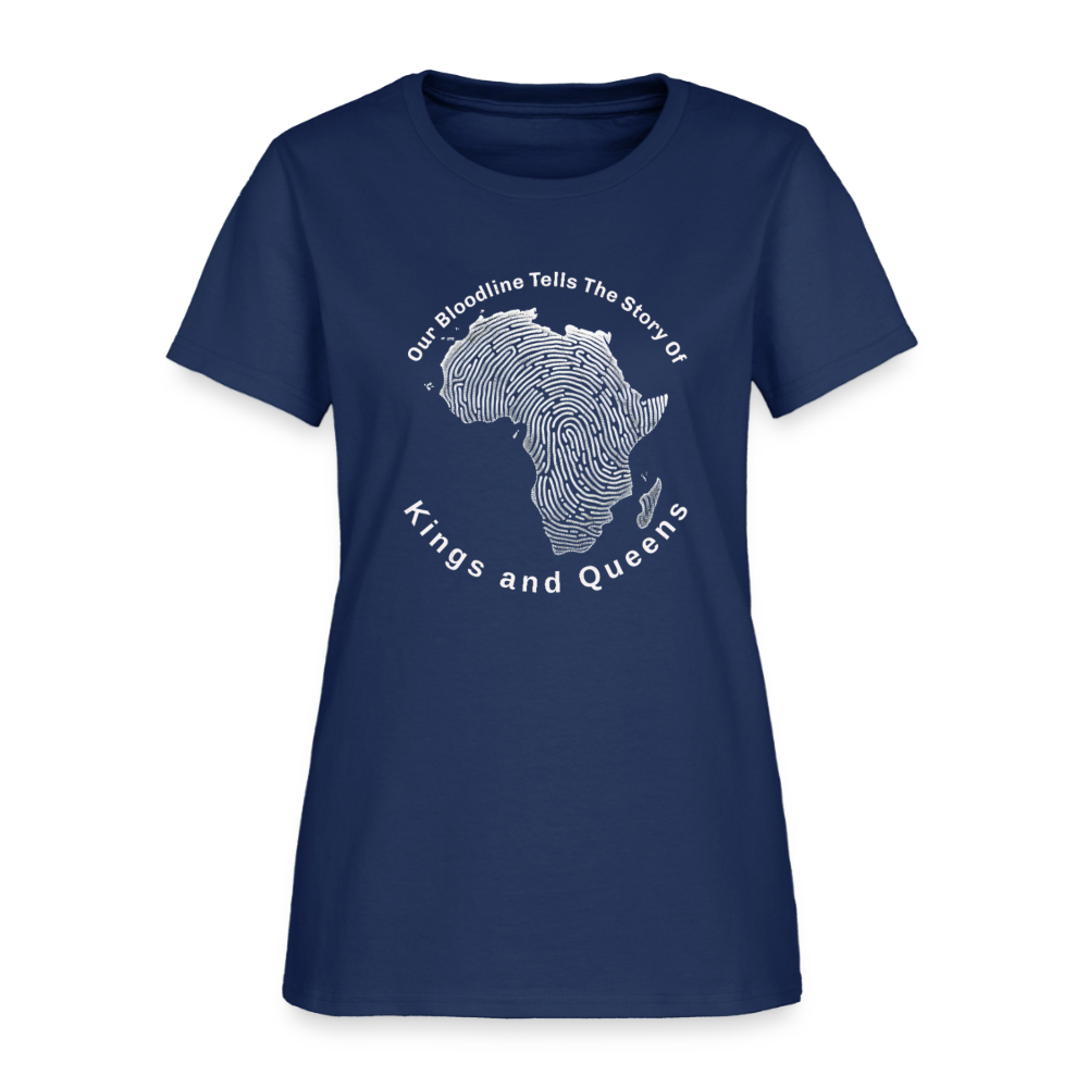 Women's T-Shirt -  blue dusk