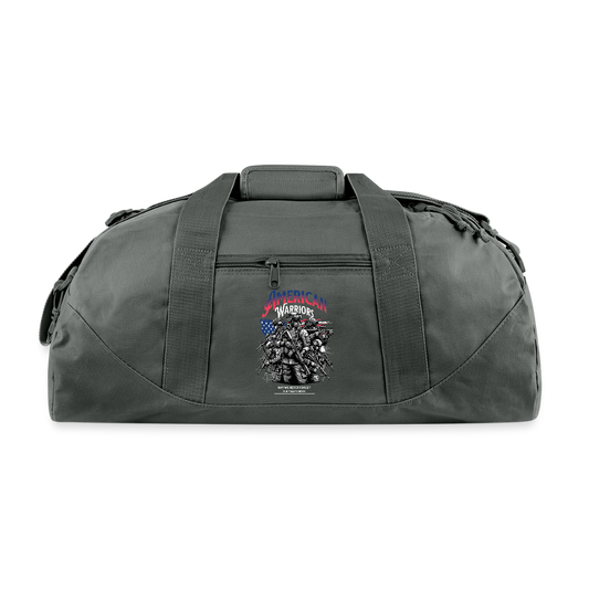 Recycled Duffel Bag - charcoal