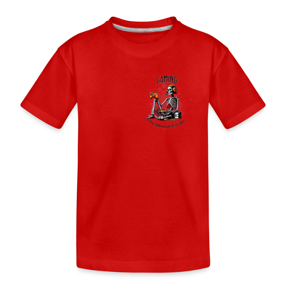 Toddler Premium Organic T-Shirt - red