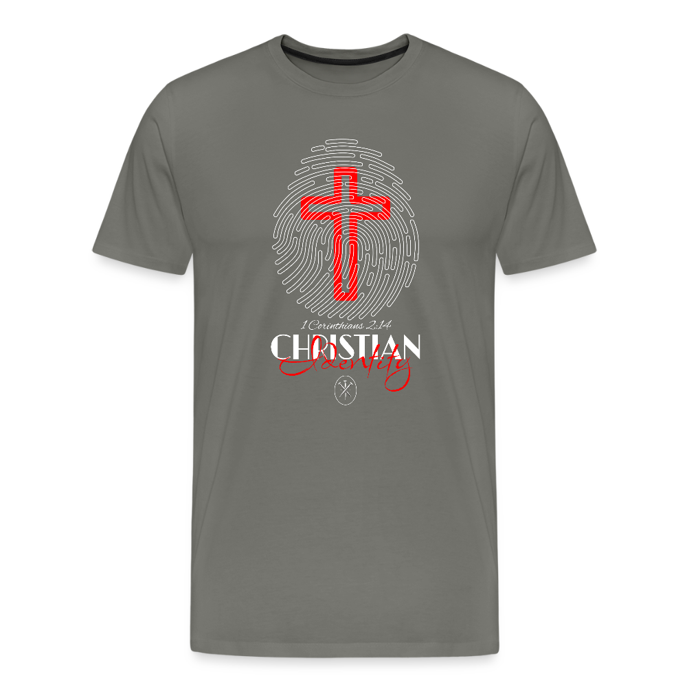 Men's Premium T-Shirt - asphalt gray