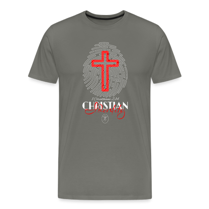 Men's Premium T-Shirt - asphalt gray
