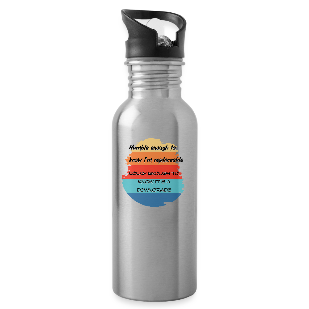 Water Bottle - silver