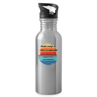 Water Bottle - silver