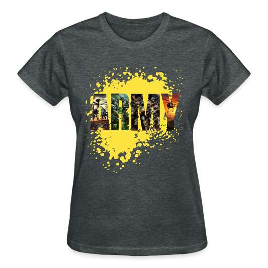 Gildan Ultra Cotton Ladies T-Shirt - deep heather