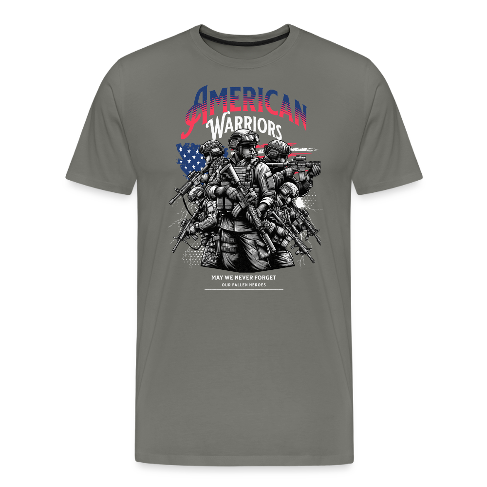 Men's Premium T-Shirt - asphalt gray