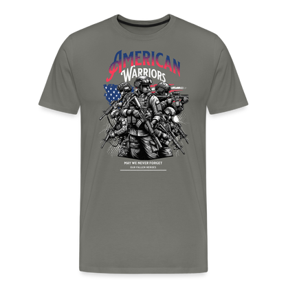 Men's Premium T-Shirt - asphalt gray