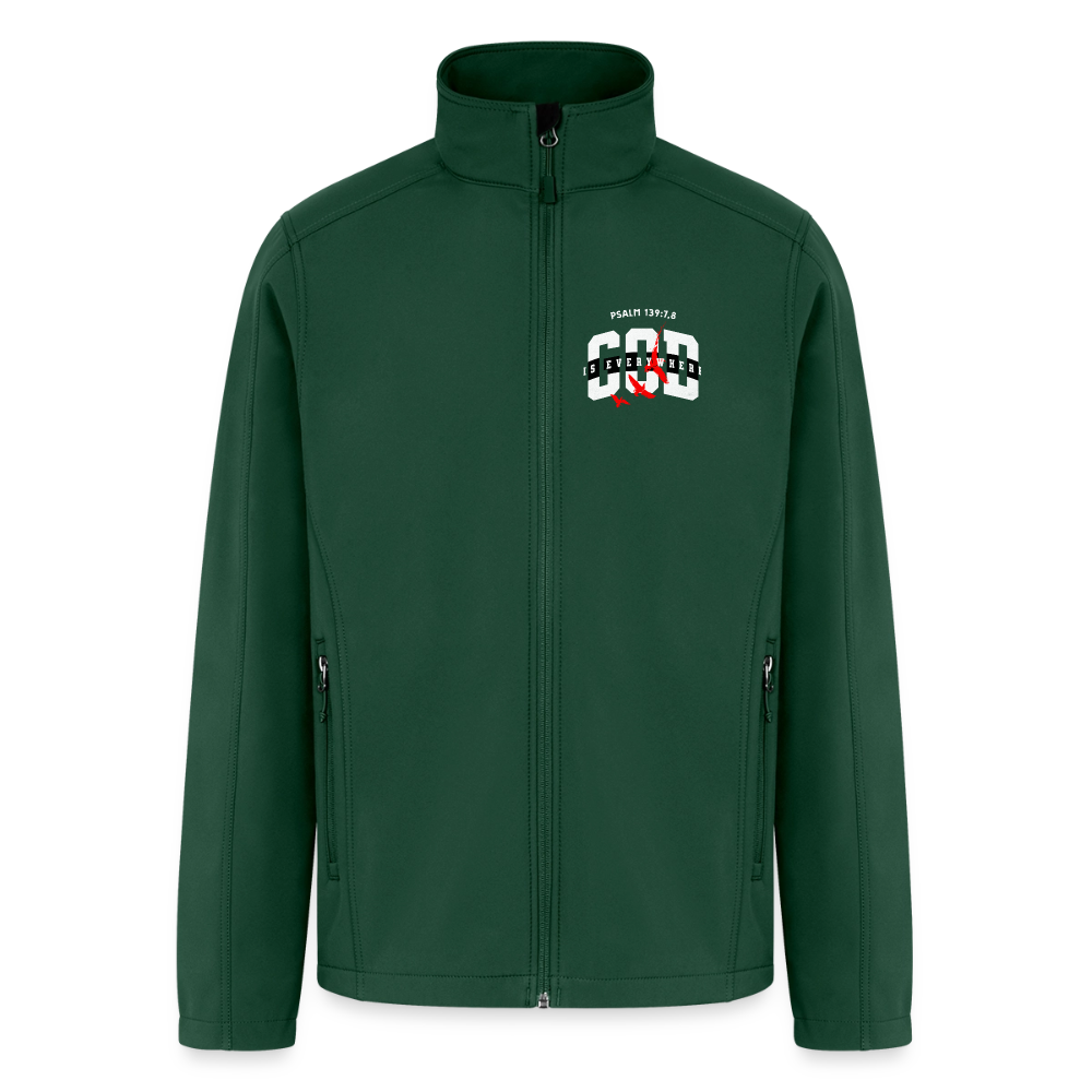 Men’s Soft Shell Jacket - forest green