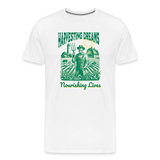 Men's Premium T-Shirt - white