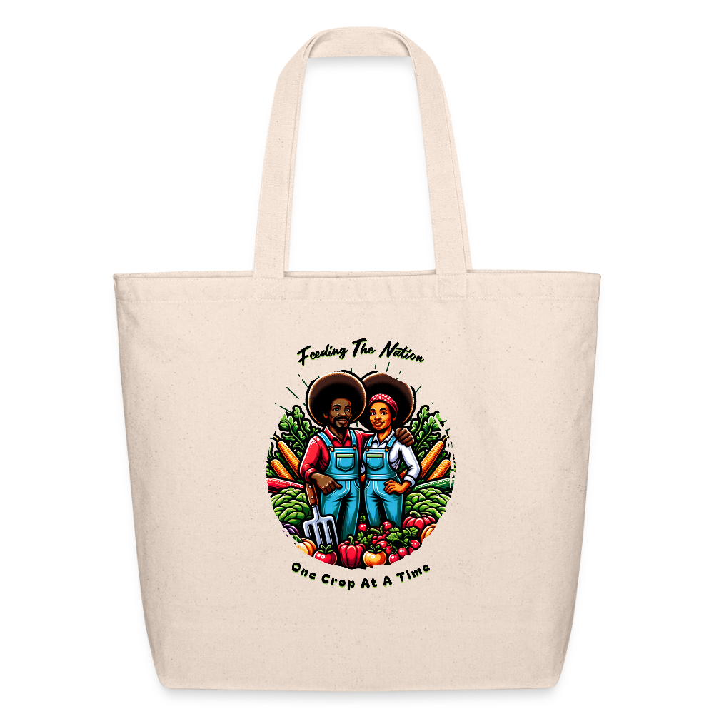 Eco-Friendly Cotton Tote - natural