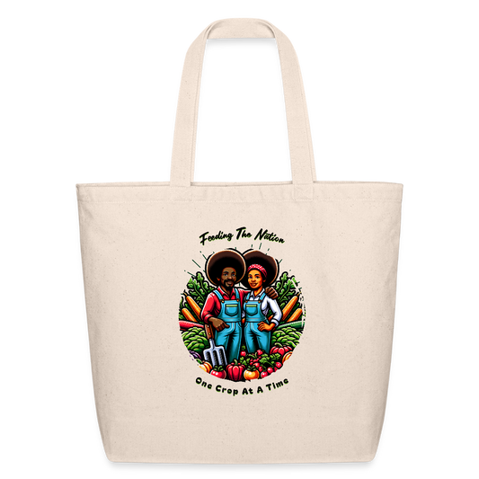 Eco-Friendly Cotton Tote - natural