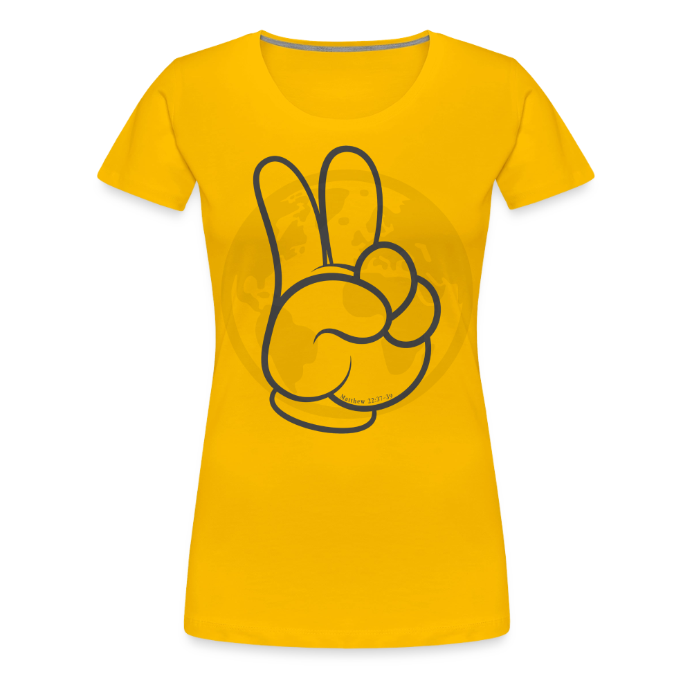 Women’s Premium T-Shirt - sun yellow