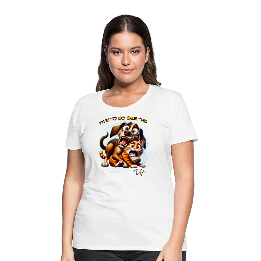 Women’s Premium T-Shirt - white