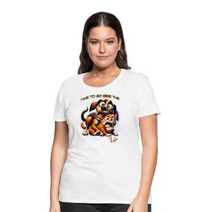 Women’s Premium T-Shirt - white