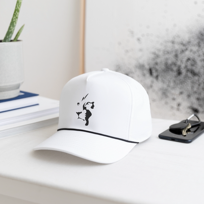 Rope Cap - white/black