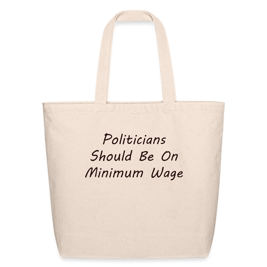 Eco-Friendly Cotton Tote - natural