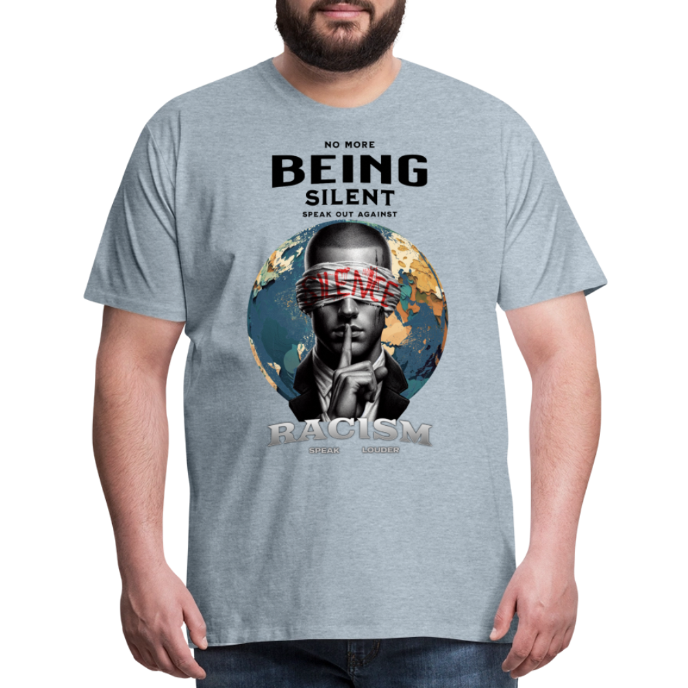 Men's Premium T-Shirt - heather ice blue