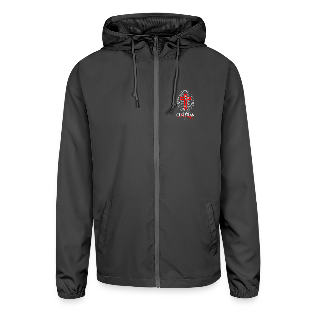 Unisex Lightweight Windbreaker Jacket - graphite
