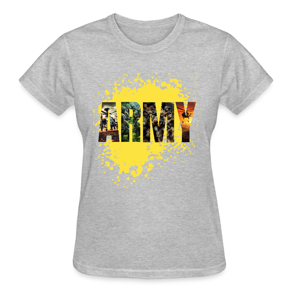 Gildan Ultra Cotton Ladies T-Shirt - heather gray