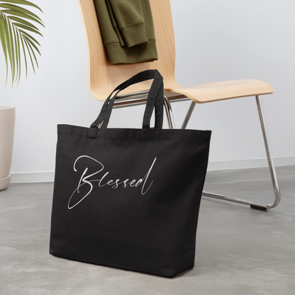 Eco-Friendly Cotton Tote - black