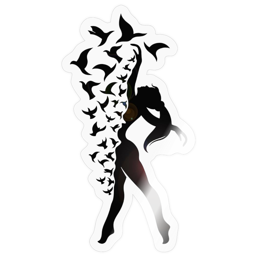 Sticker - transparent glossy