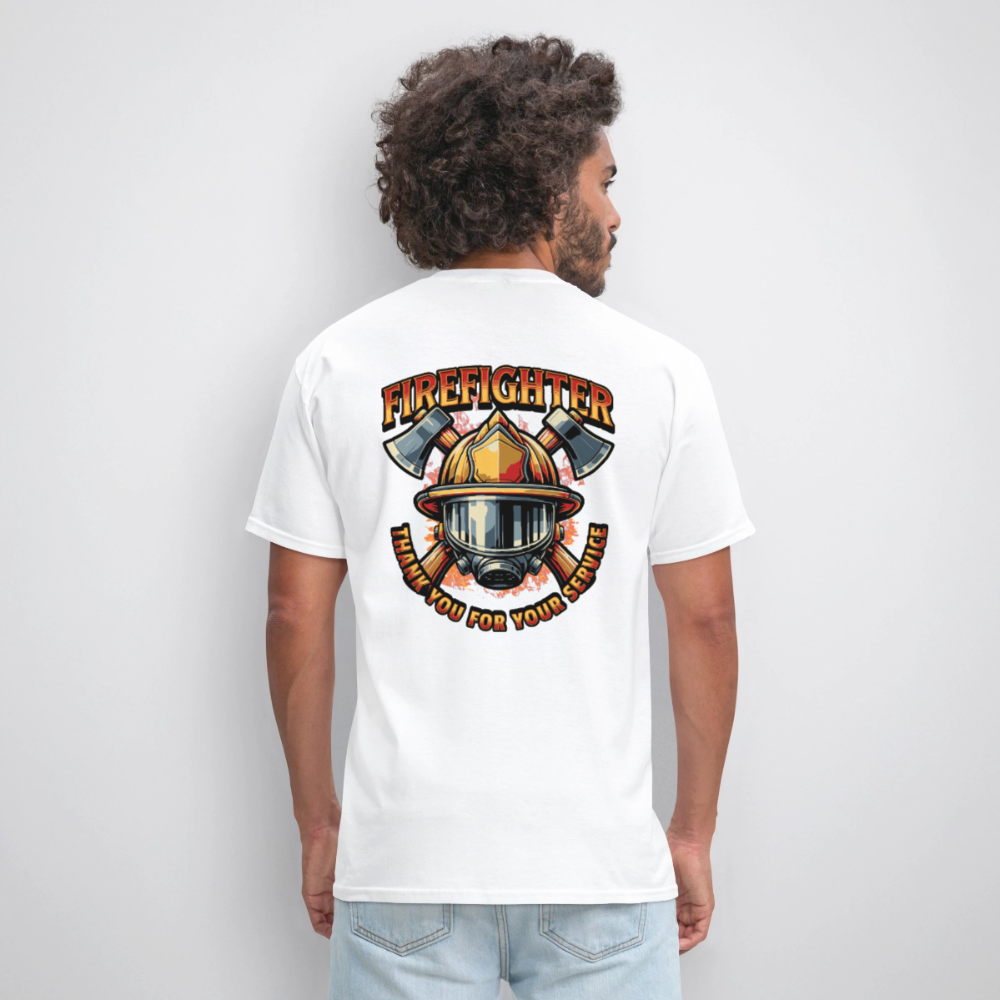 Men's T-Shirt | GILDAN 5000 - white