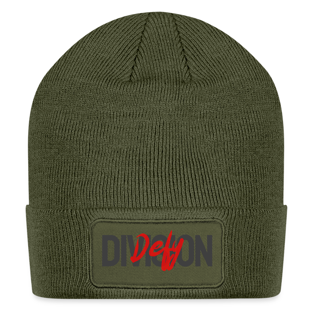 Patch Beanie - olive