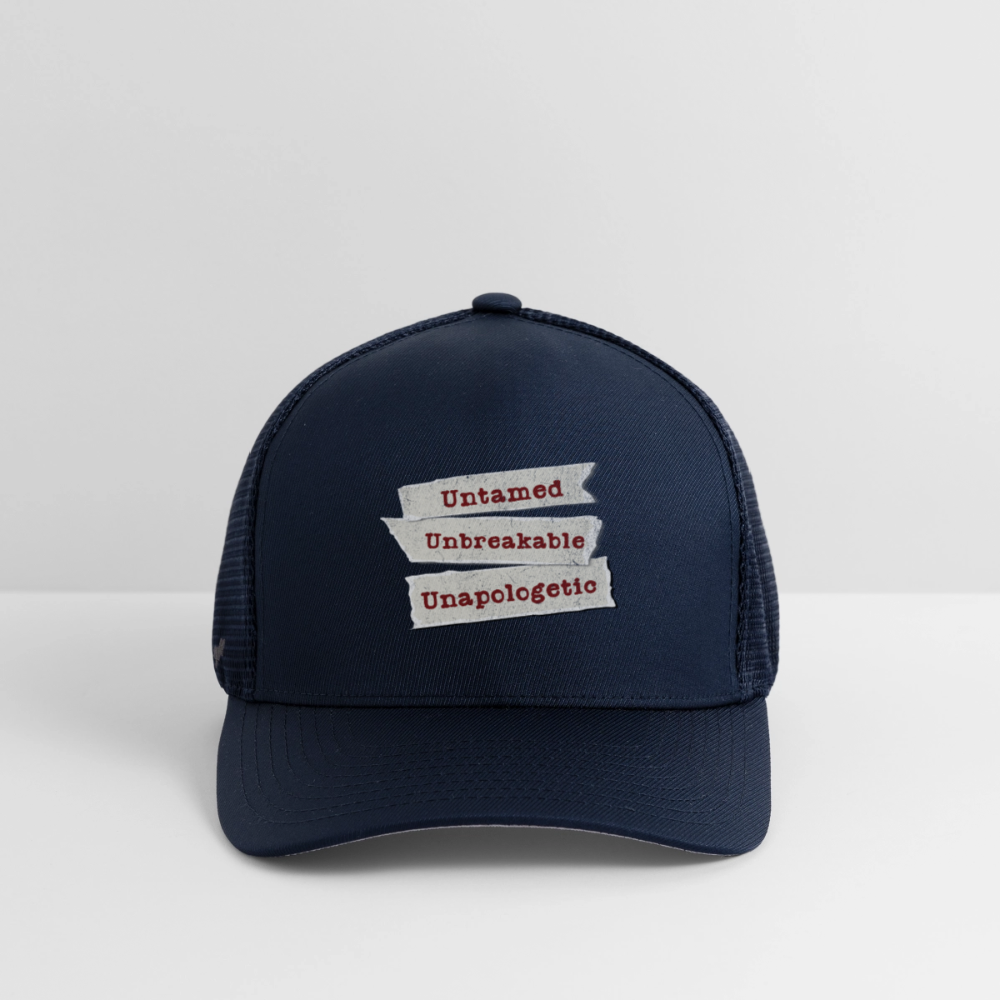 Flexfit Fitted Baseball Cap - navy