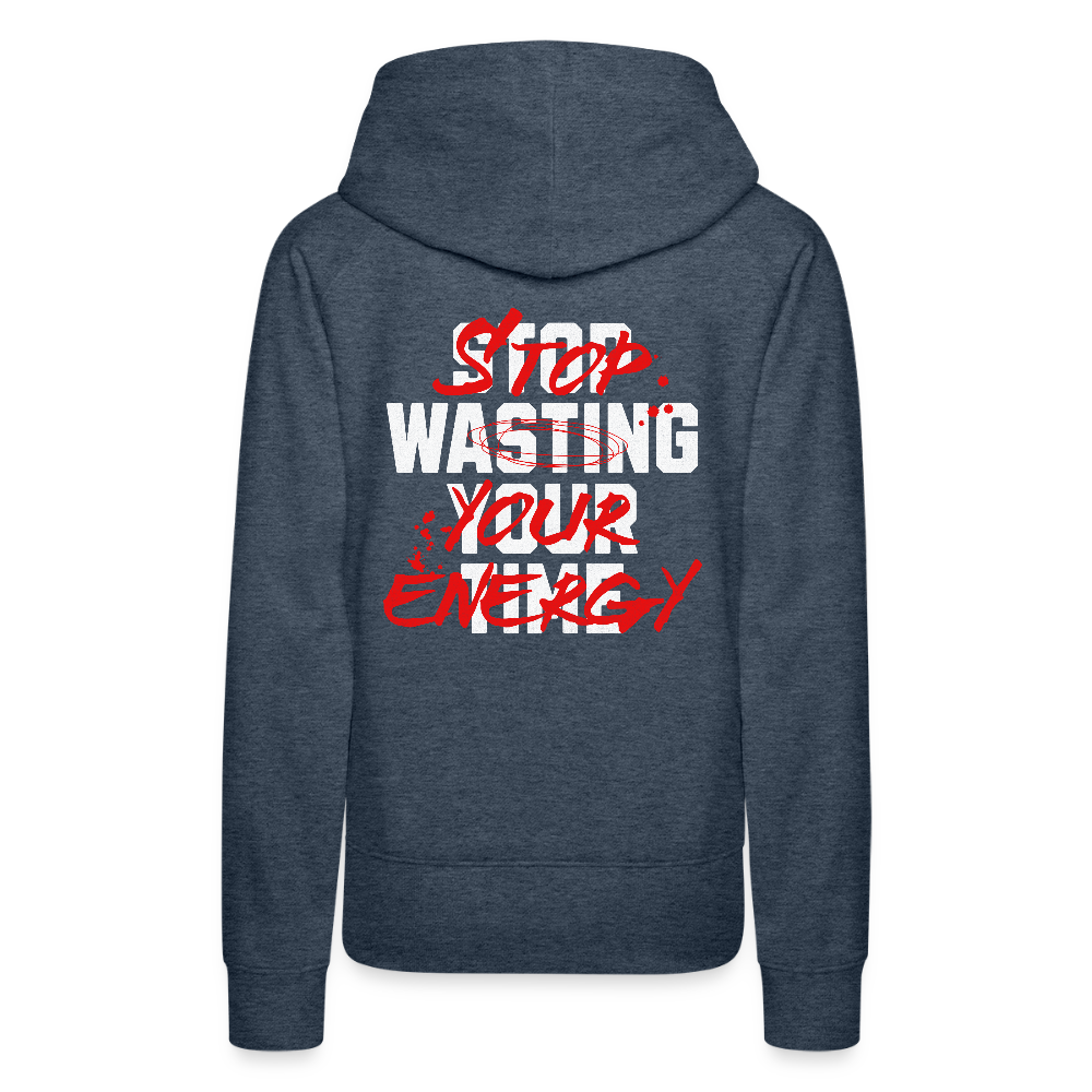 Women’s Premium Hoodie - heather denim