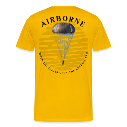 Men's Premium T-Shirt - sun yellow