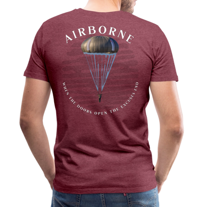 Men's Premium T-Shirt - heather burgundy