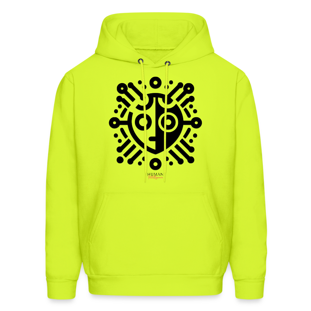 Men's Hoodie - safety green